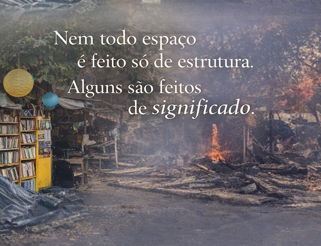 Foto de como ficou a Casa do Saber